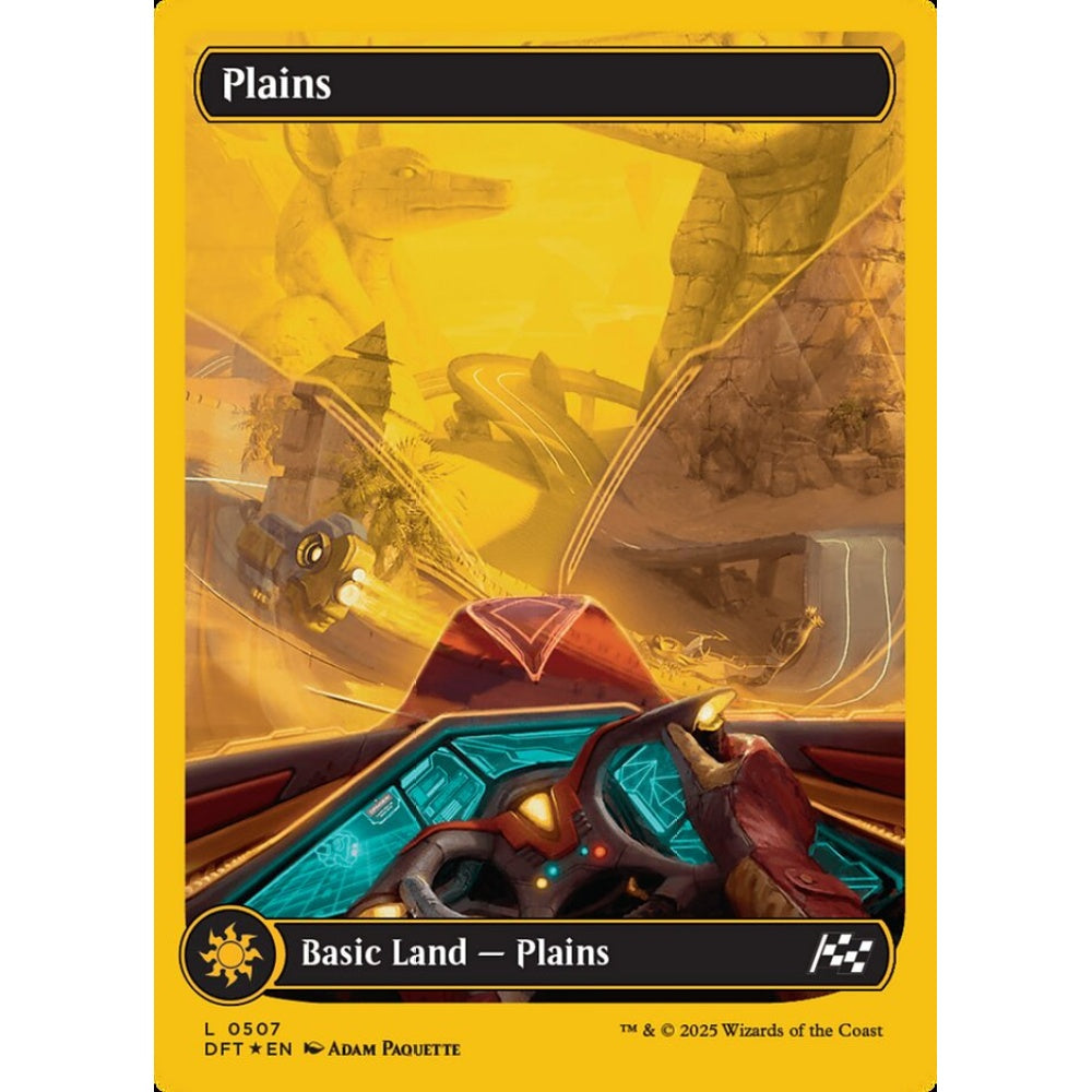 Plains, 507, common, Magic: The Gathering, Aetherdrift