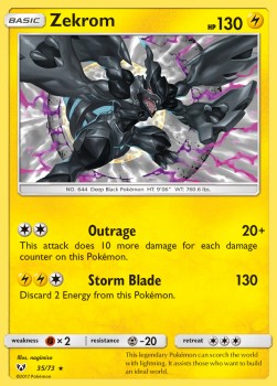 rare zekrom card Zekrom