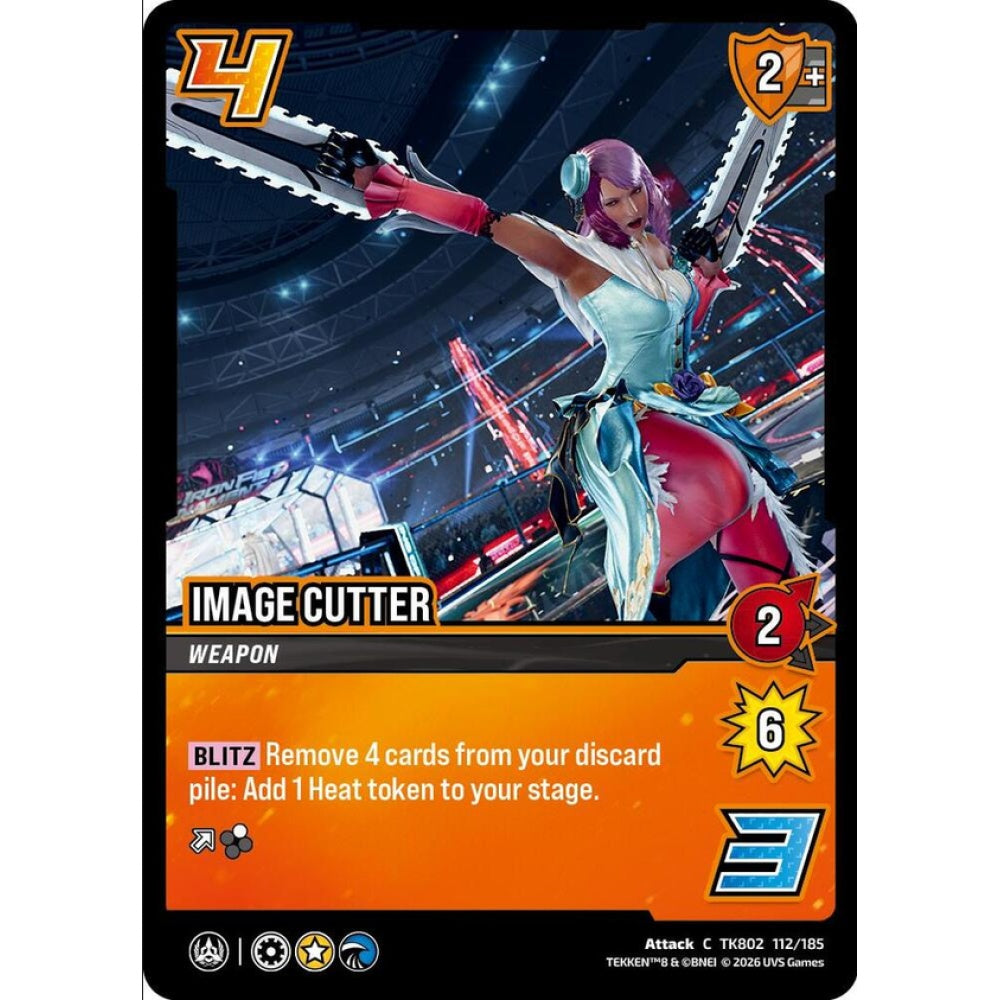 Image Cutter 112/185 TK802 Universus Tekken 8 Attack C