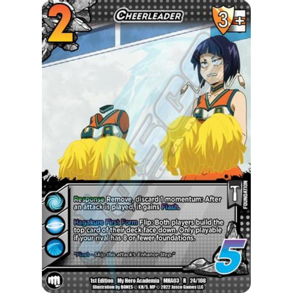 Cheerleader, 24/108, R, UniVersus, MHA03 Heroes Clash