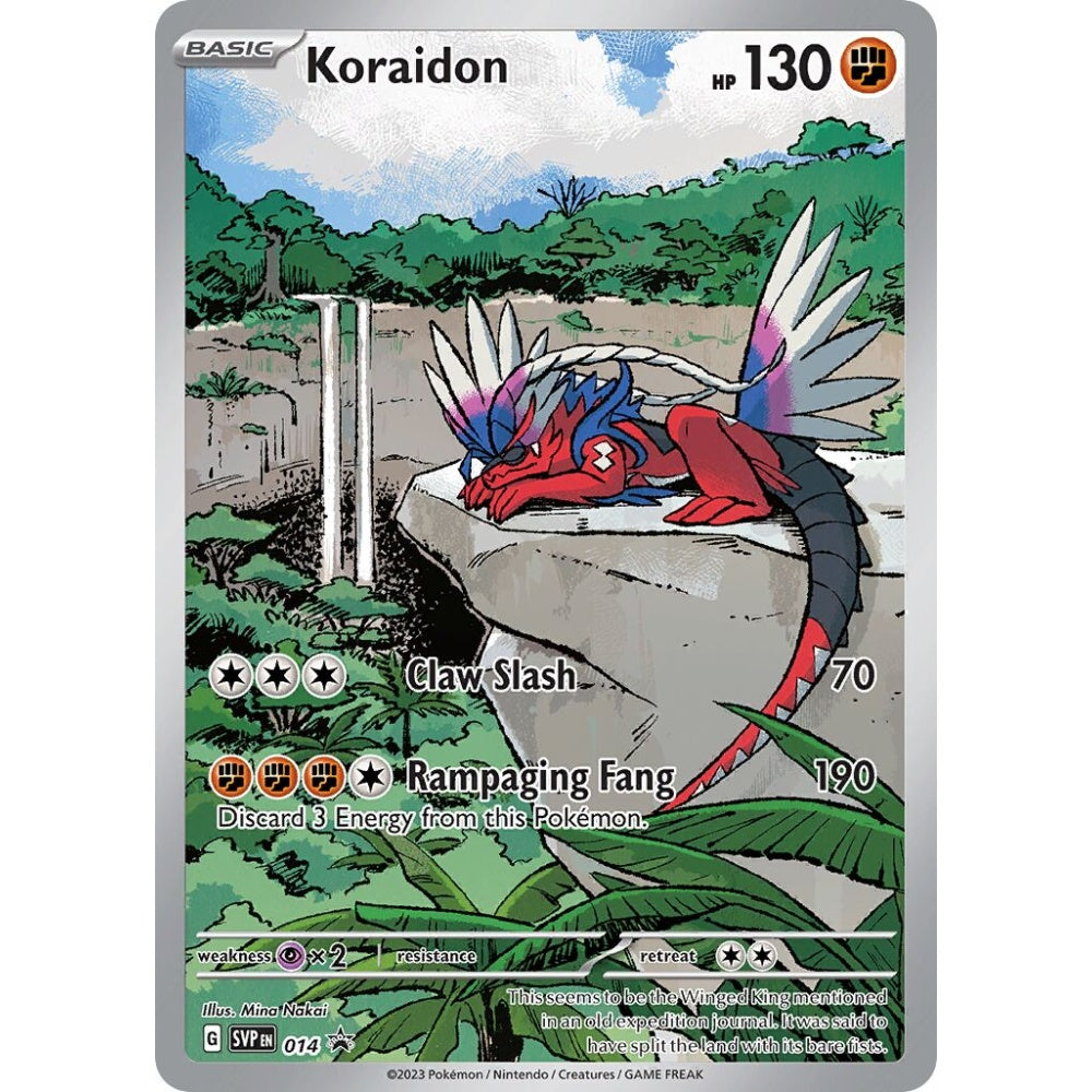 Koraidon Promo 014 Pokemon Card Game Scarlet & Violet Promos
