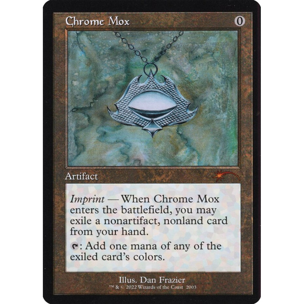 Chrome Mox mythic 2003 Magic the Gathering Secret Lair 30th Anniversary Countdown Kit