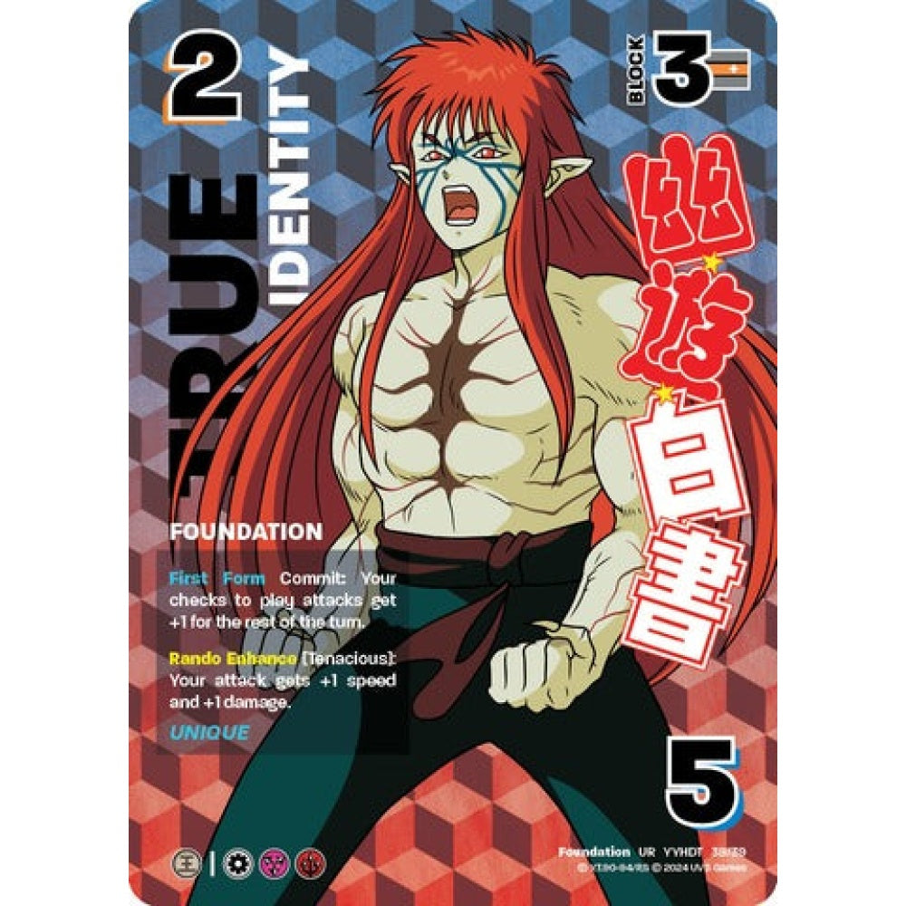 TRUE IDENTITY, 39/39, UR, UniVersus, Yu Yu Hakusho: Dark Tournament