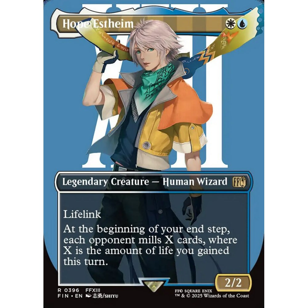 Hope Estheim rare 396 Magic the Gathering Final Fantasy