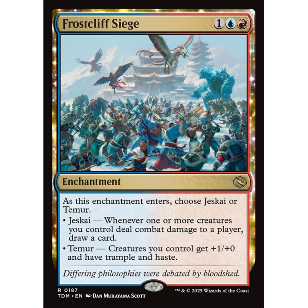 Frostcliff Siege rare 187 Magic the Gathering Tarkir: Dragonstorm