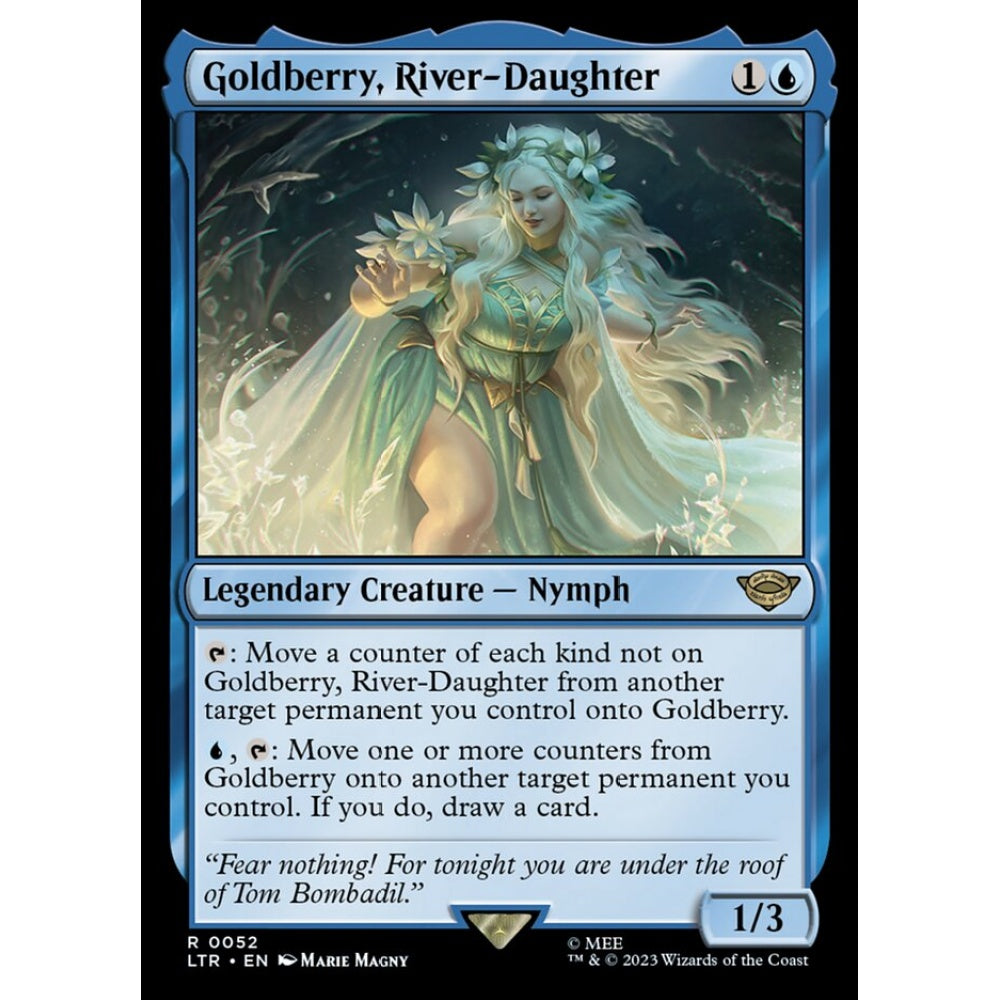 Goldberry, River-Daughter, rare, 52, Magic the Gathering, The Lord of the Rings: Tales of Middle-earth