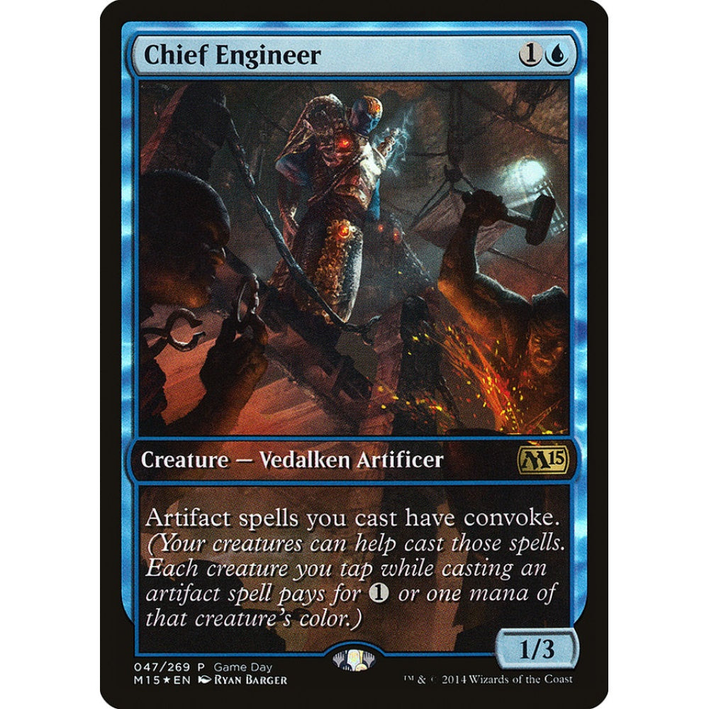 Chief Engineer rare 47 Magic the Gathering Magic 2015 Promos