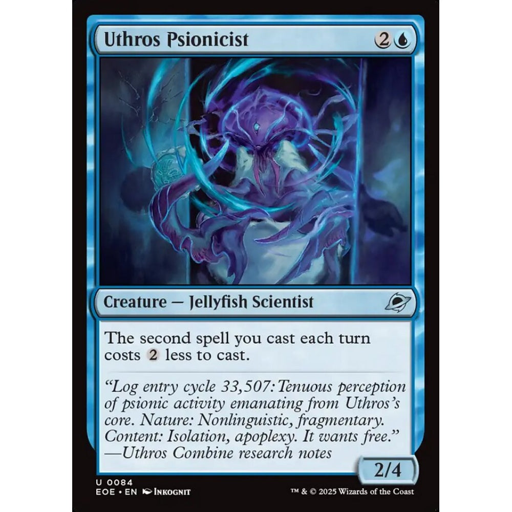 Uthros Psionicist uncommon 84 Magic the Gathering Edge of Eternities