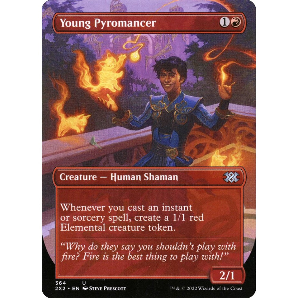 Young Pyromancer uncommon 364 Magic the Gathering Double Masters 2022