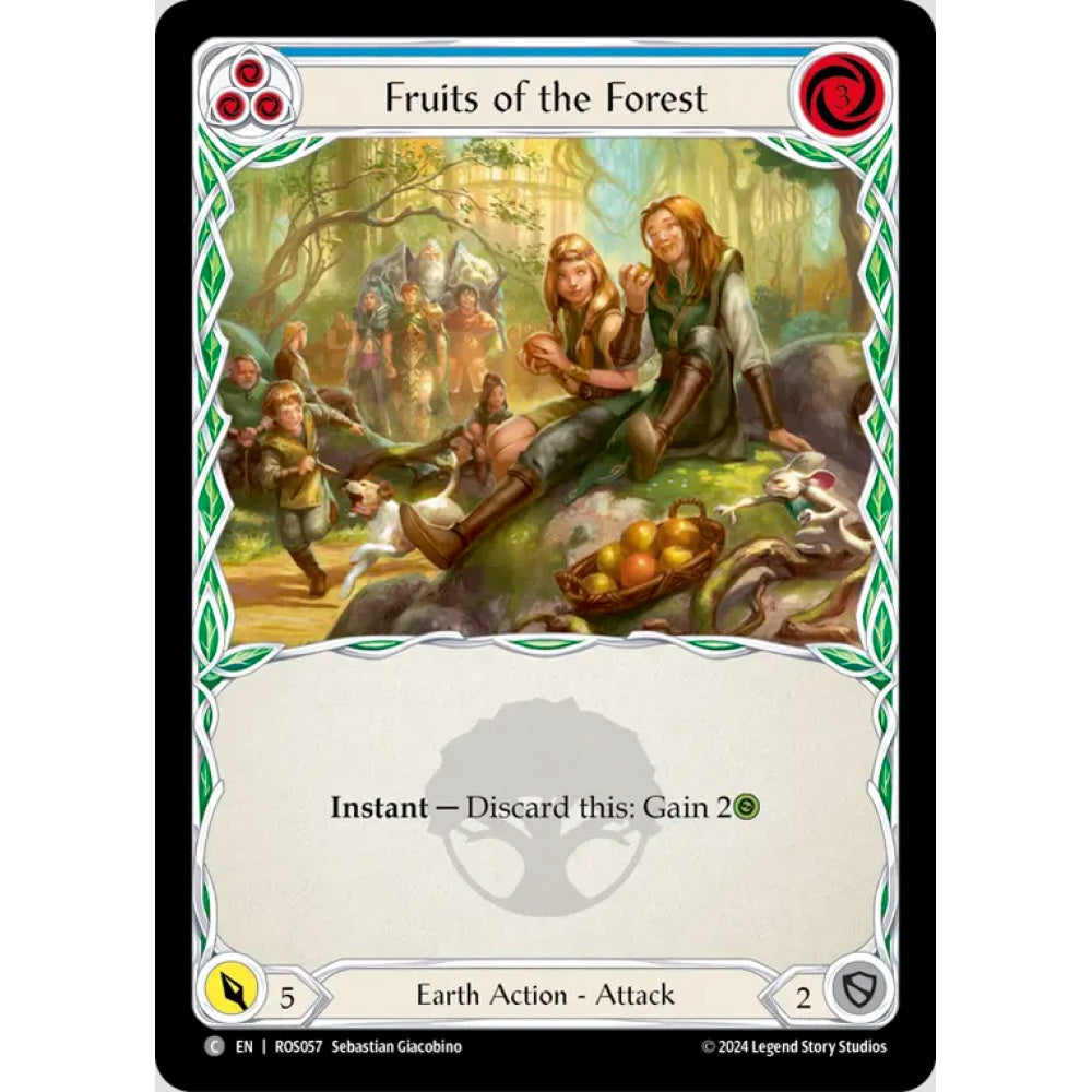 Fruits of the Forest, Blue), Common, Flesh and Blood, Rosetta