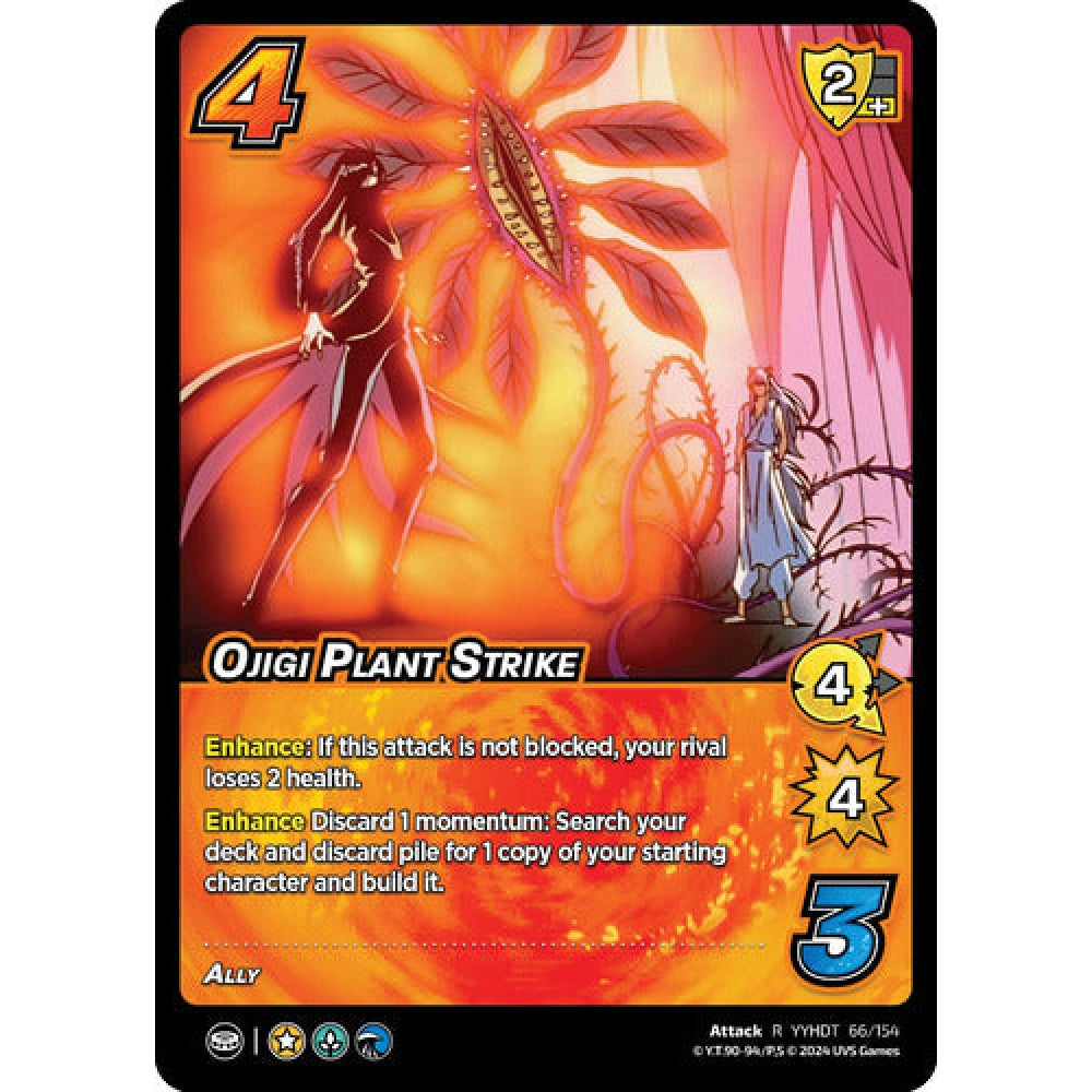 Ojigi Plant Strike, 66/154, R, UniVersus, Yu Yu Hakusho: Dark Tournament