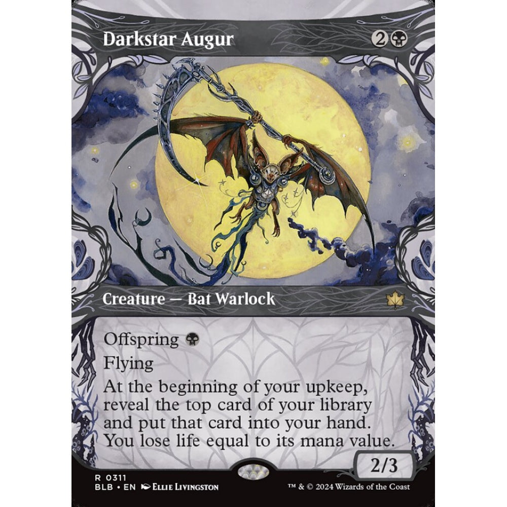 Darkstar Augur, 311, rare, Magic: The Gathering, Bloomburrow
