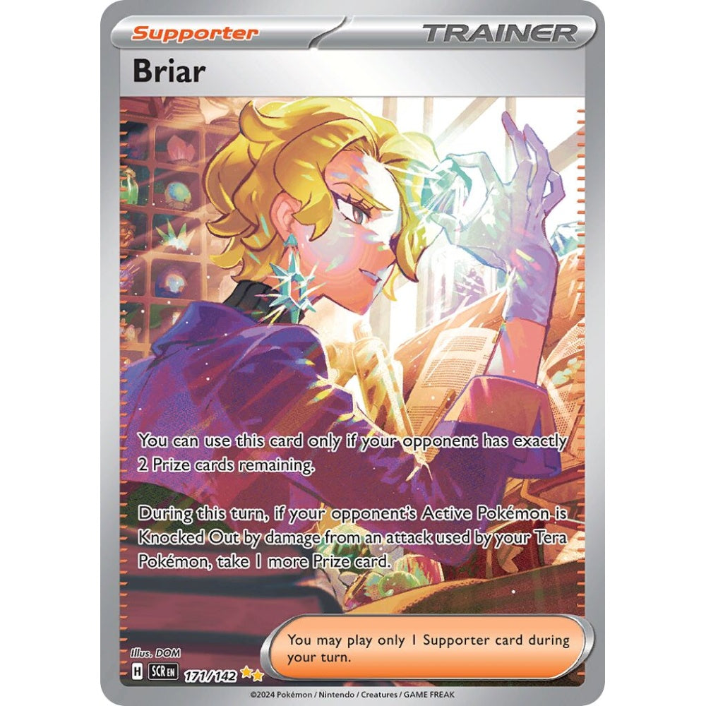 Briar Special Illustration Rare 171/142 Pokemon Card Game Stellar Crown