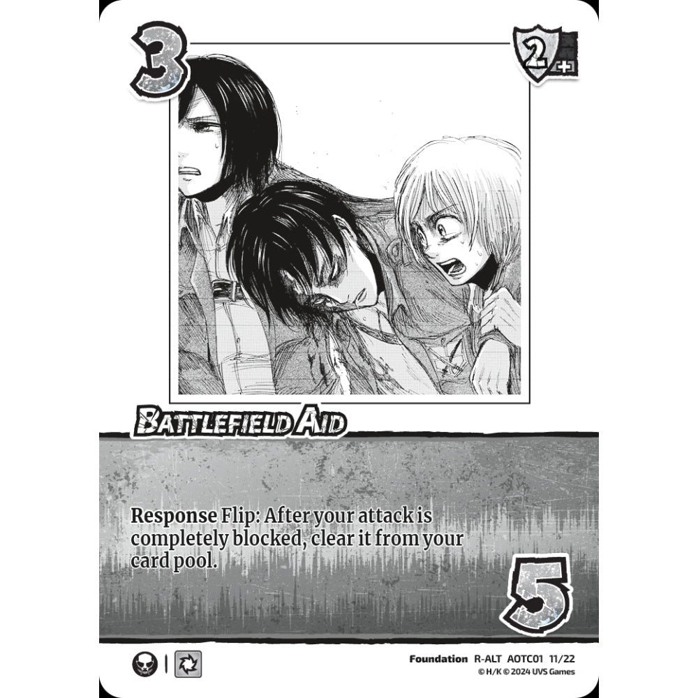Battlefield Aid, 11/22, R-ALT, UniVersus, Attack on Titan: Battle for Humanity