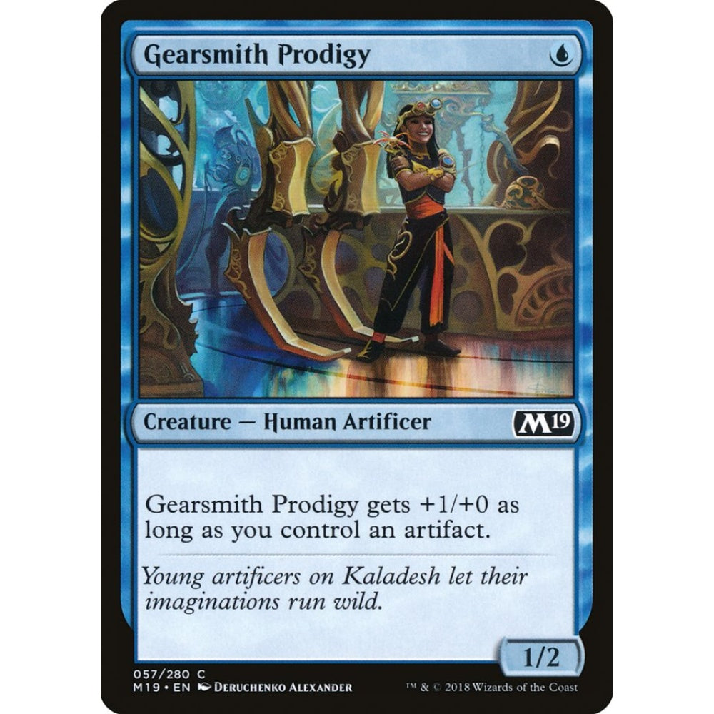 Gearsmith Prodigy common 57 Magic the Gathering Core Set 2019
