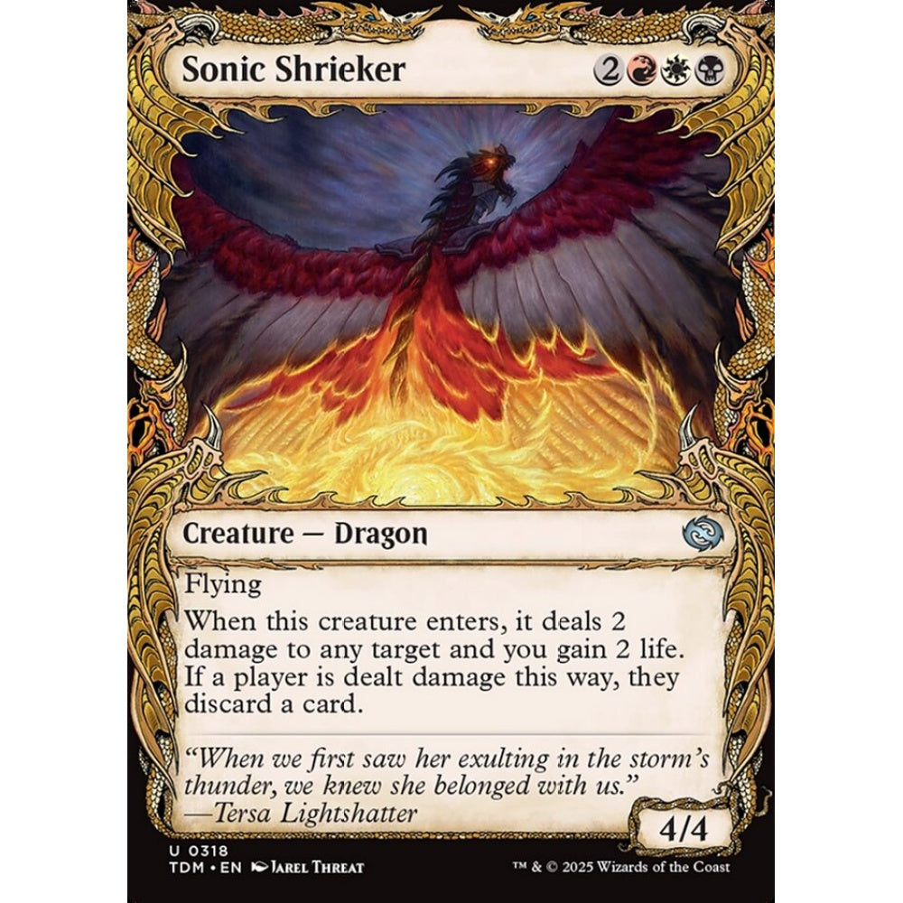 Sonic Shrieker uncommon 318 Magic the Gathering Tarkir: Dragonstorm