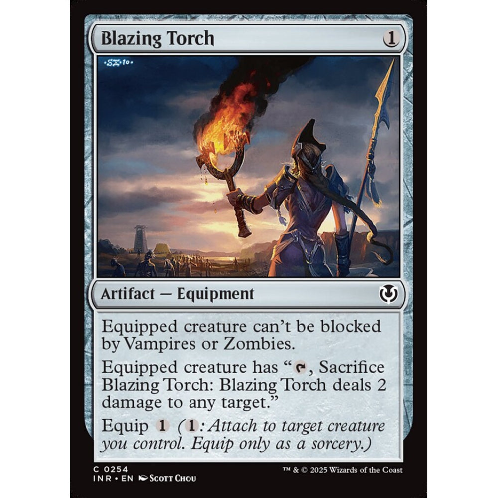 Blazing Torch, 254, common, Magic: The Gathering, Innistrad Remastered