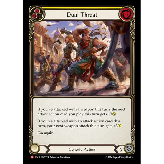 Dual Threat HNT223 Majestic Flesh & Blood Trading Card Game The Hunted in Regular Art