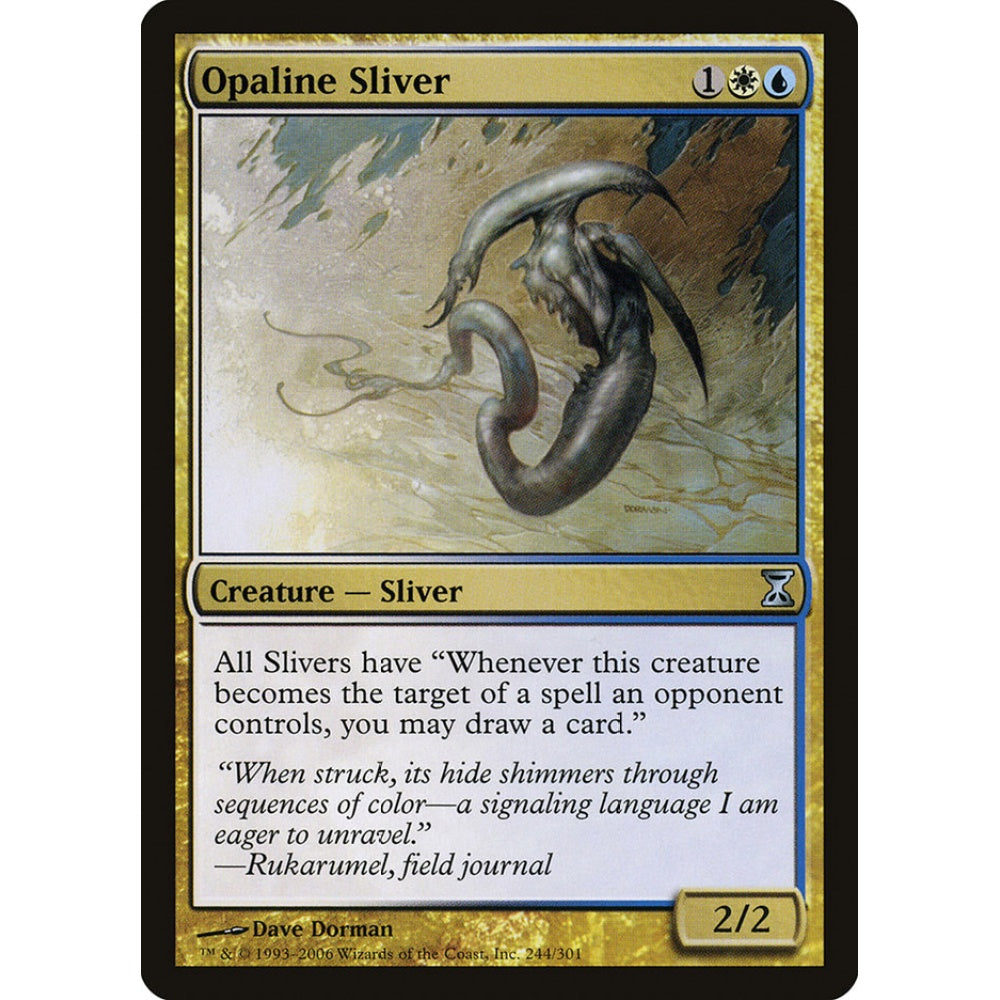 Opaline Sliver uncommon 244 Magic the Gathering Time Spiral