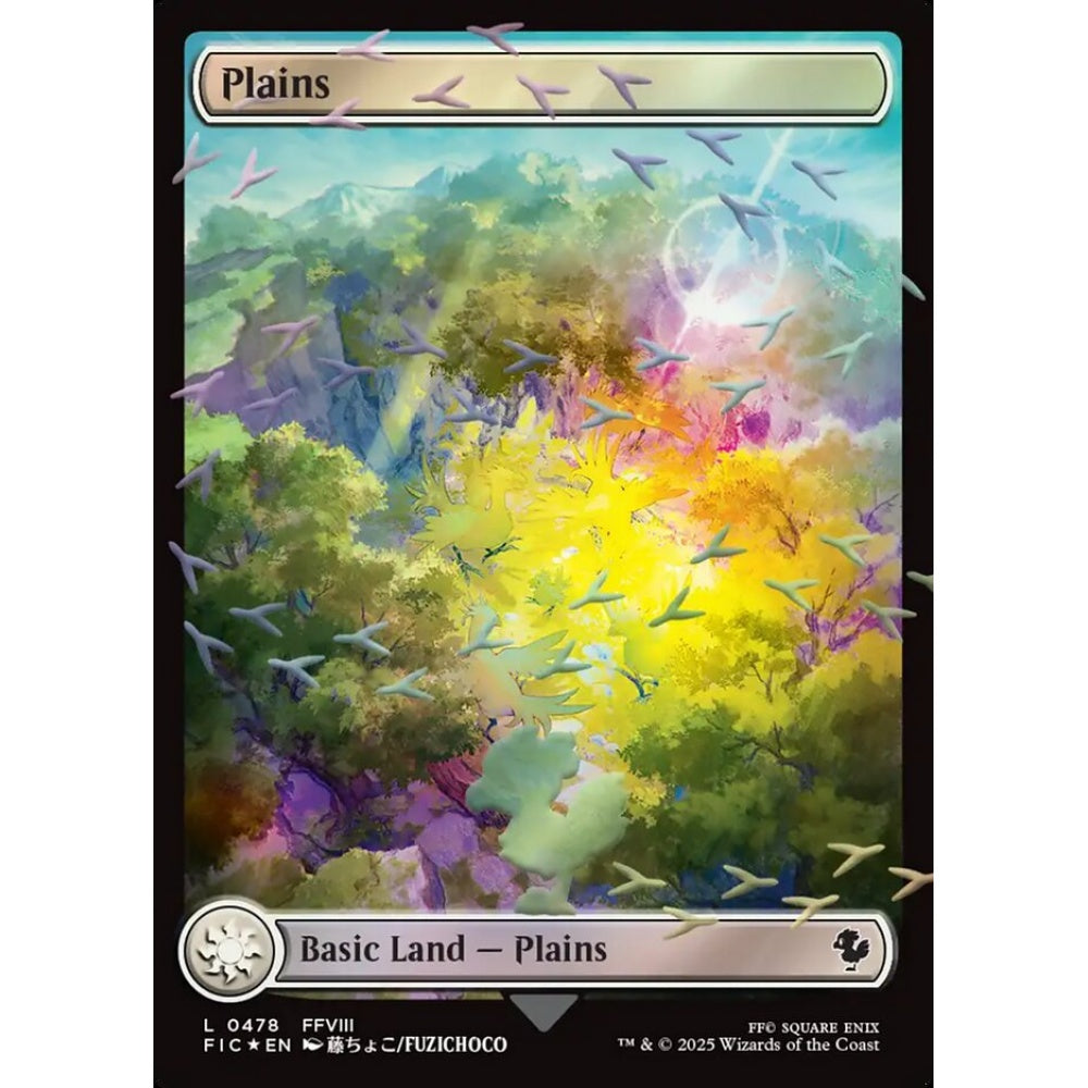 Plains common 478 Magic the Gathering Final Fantasy Commander