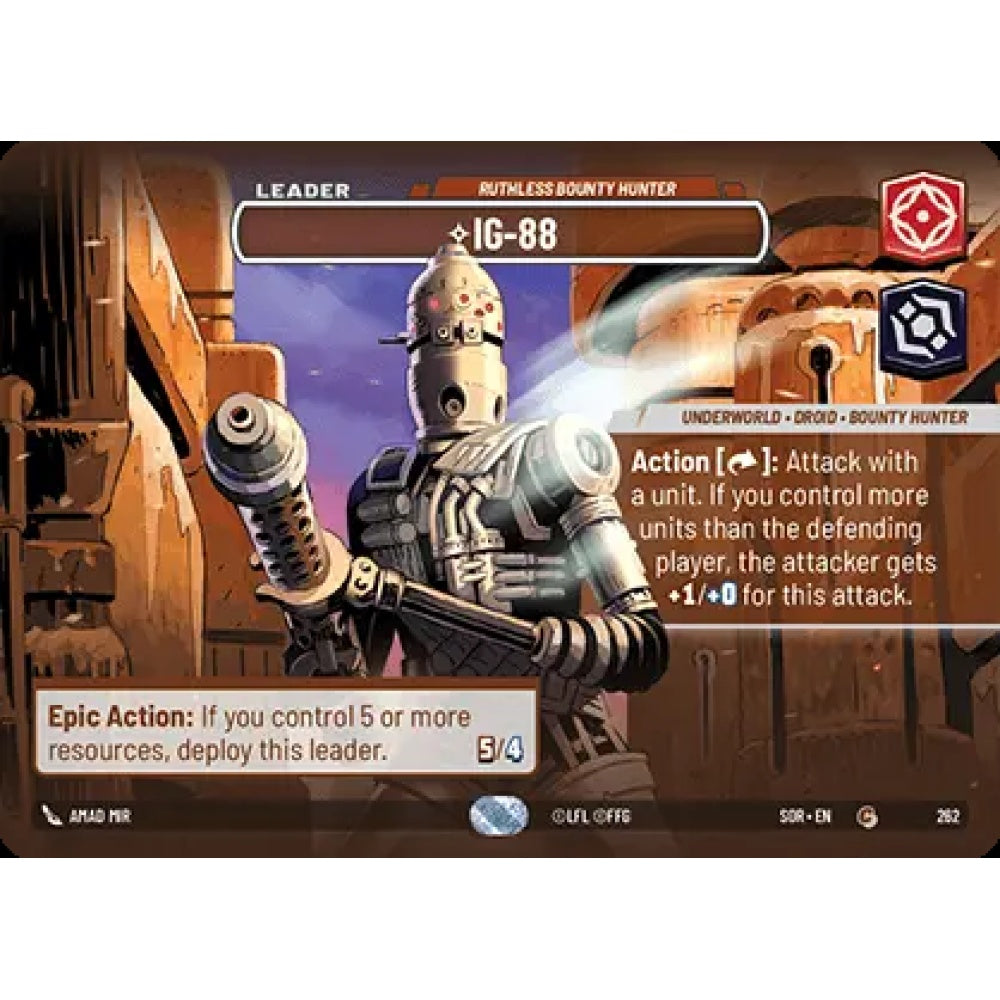 IG-88, 262, C, Star Wars Unlimited, Sparks Of Rebellion