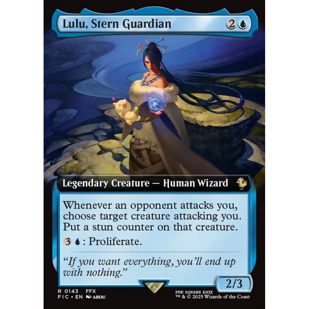 Lulu, Stern Guardian rare 143 Magic the Gathering Final Fantasy Commander