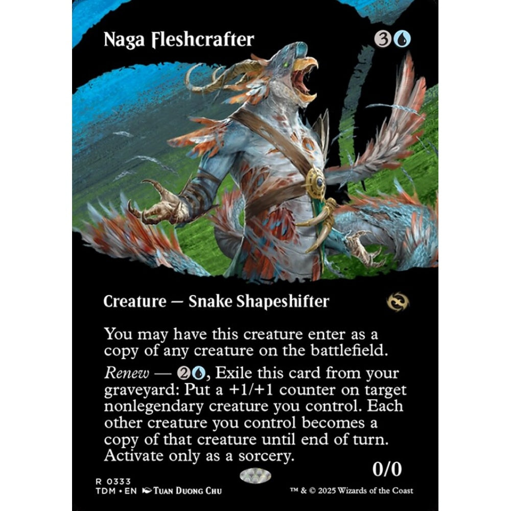 Naga Fleshcrafter rare 333 Magic the Gathering Tarkir: Dragonstorm