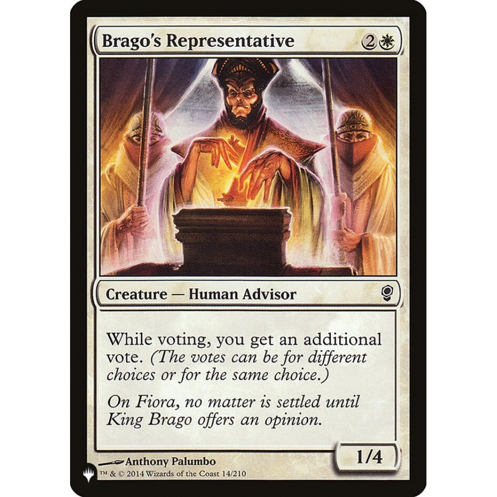 Brago's Representative common CNS-14 Magic the Gathering The List