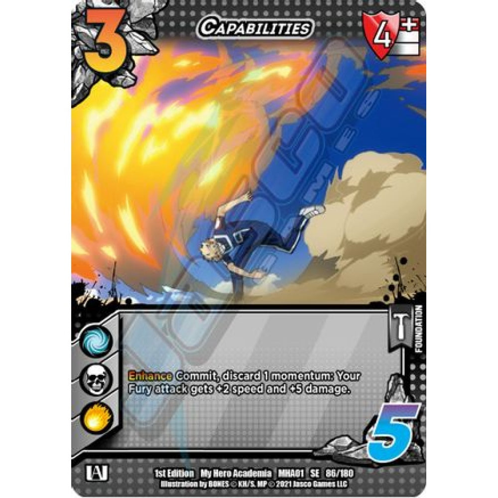 Capabilities, 86/180, SE, UniVersus, MHA01 My Hero Academia