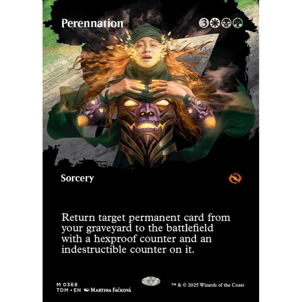 Perennation mythic 368 Magic the Gathering Tarkir: Dragonstorm