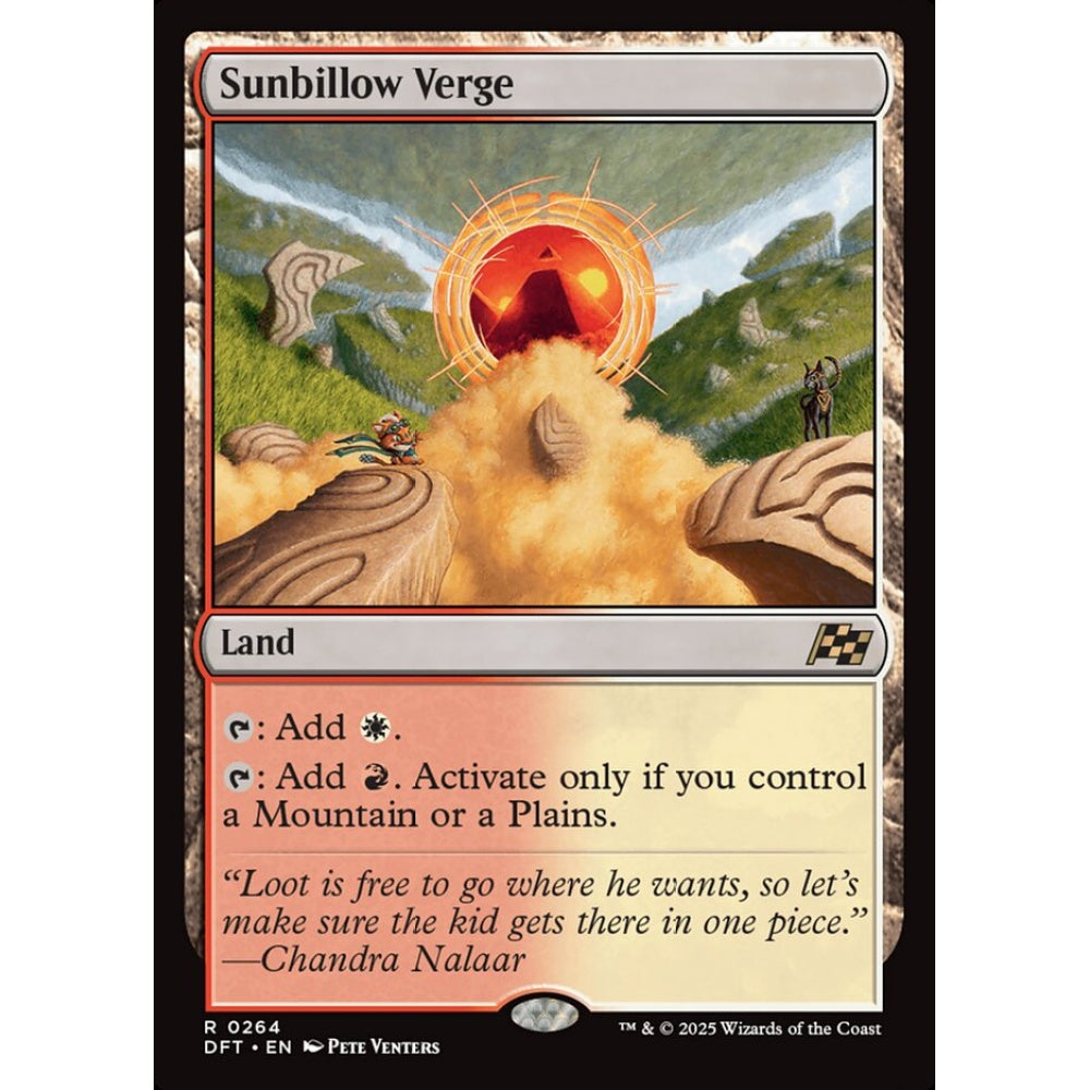 Sunbillow Verge, 264, rare, Magic: The Gathering, Aetherdrift