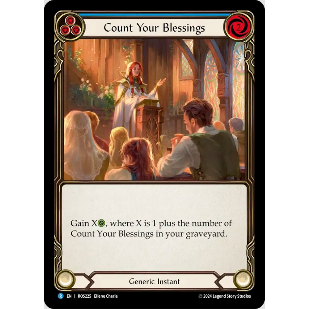 Count Your Blessings, Blue), Rare, Flesh and Blood, Rosetta