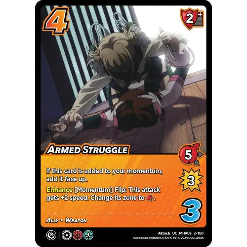 Armed Struggle, 2/180, UC, UniVersus, MHA07 Girl Power