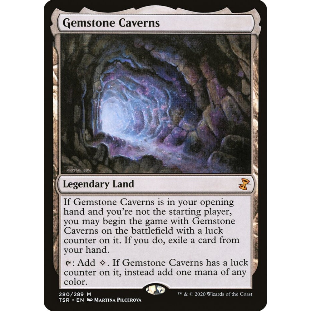 Gemstone Caverns mythic 280 Magic the Gathering Time Spiral Remastered