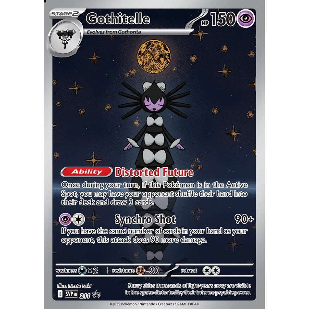 Gothitelle Promo 211 Pokemon Card Game Scarlet & Violet Promos