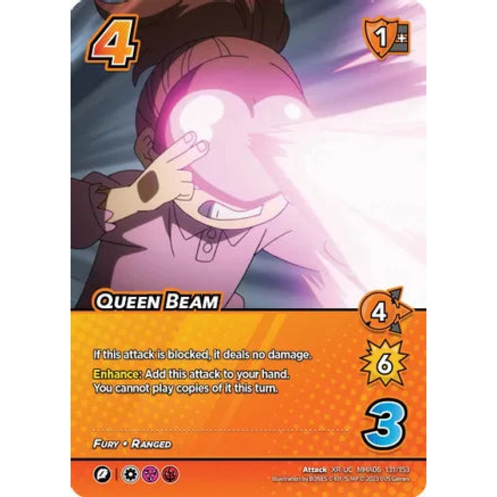 Queen Beam, 131/153, XR-UC, UniVersus, MHA06 Jet Burn