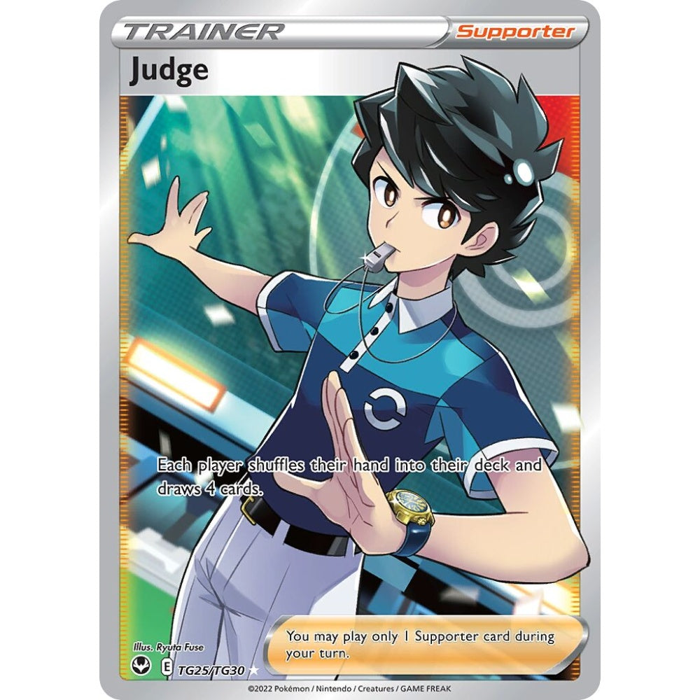 Judge Rare Ultra TG25/TG30 Pokemon Card Game Silver Tempest