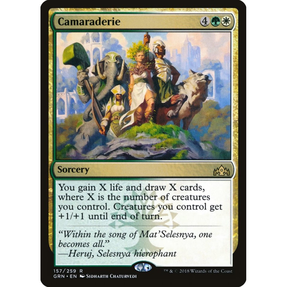 Camaraderie rare 157 Magic the Gathering Guilds of Ravnica