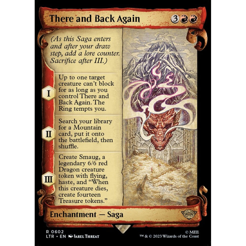 There and Back Again, rare, 602, Magic the Gathering, The Lord of the Rings: Tales of Middle-earth