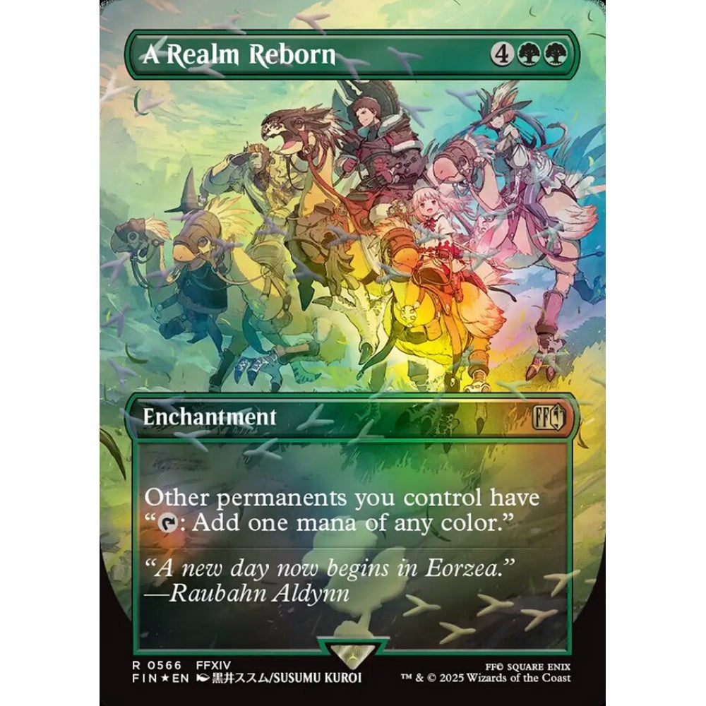 A Realm Reborn rare 566 Magic the Gathering Final Fantasy