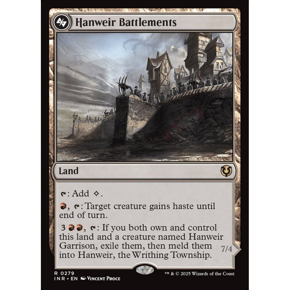 Hanweir Battlements, 279, rare, Magic: The Gathering, Innistrad Remastered