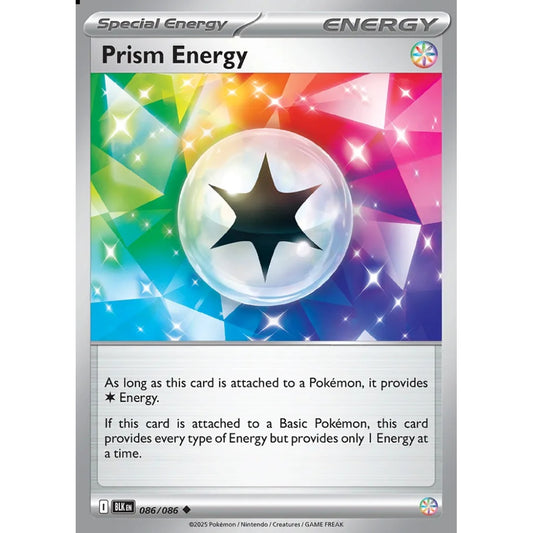 Prism Energy Uncommon 086/086 Pokemon Card Game Black Bolt