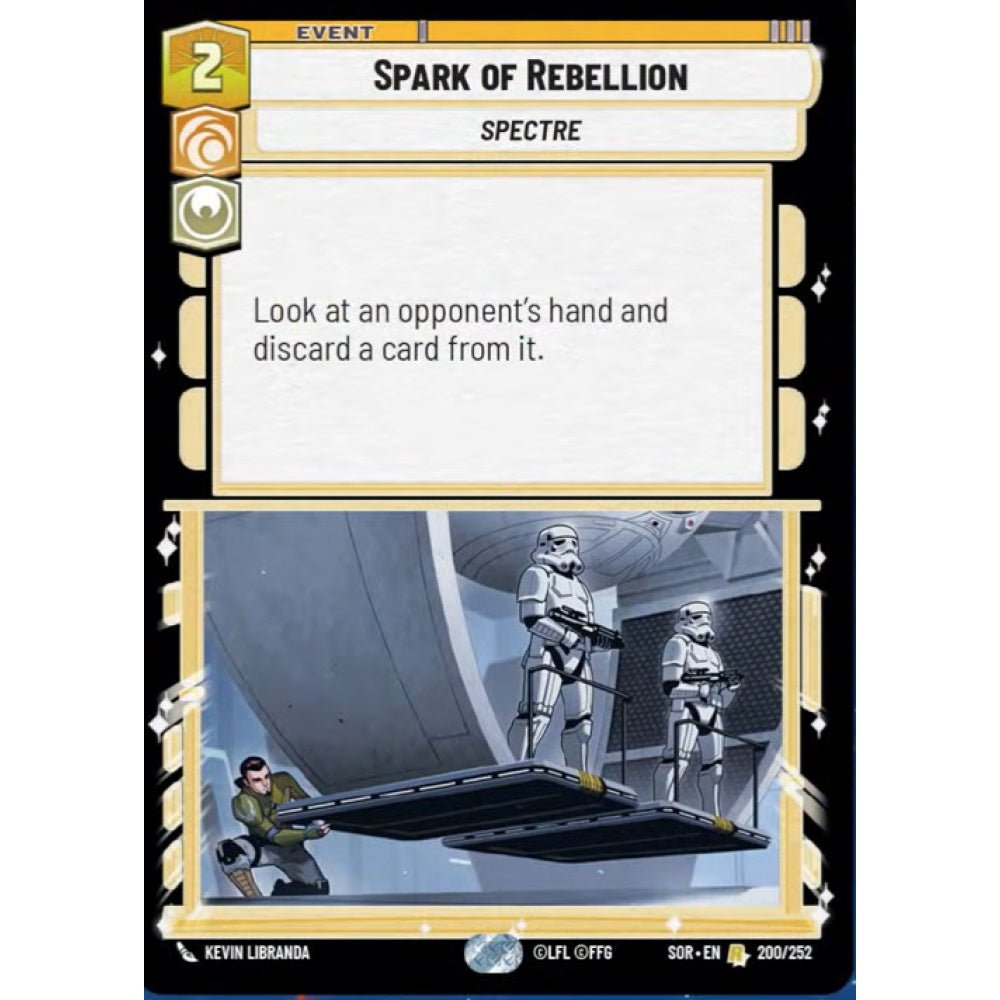 Spark of Rebellion, 200, R, Star Wars Unlimited, Sparks Of Rebellion