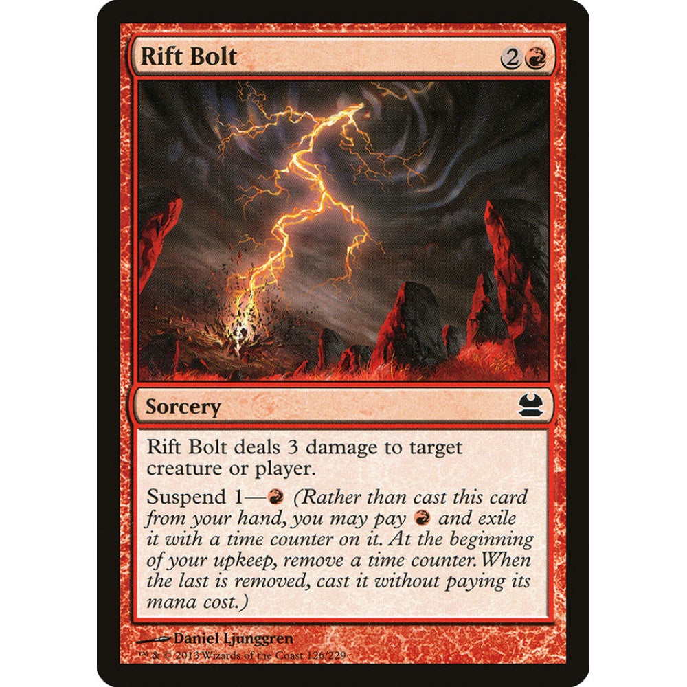 Rift Bolt common 126 Magic the Gathering Modern Masters