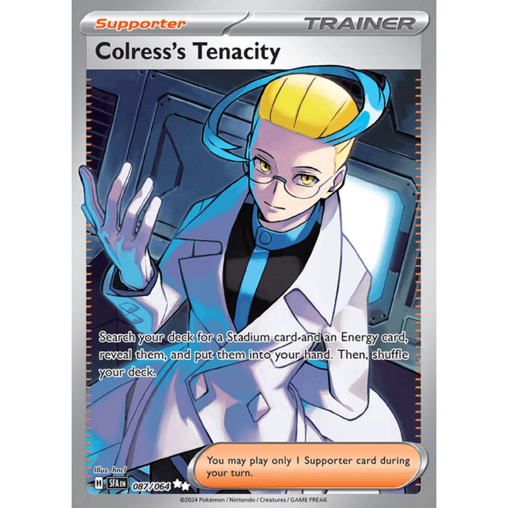 Colress's Tenacity Full Art 087/064 Pokemon Card Game Shrouded Fable