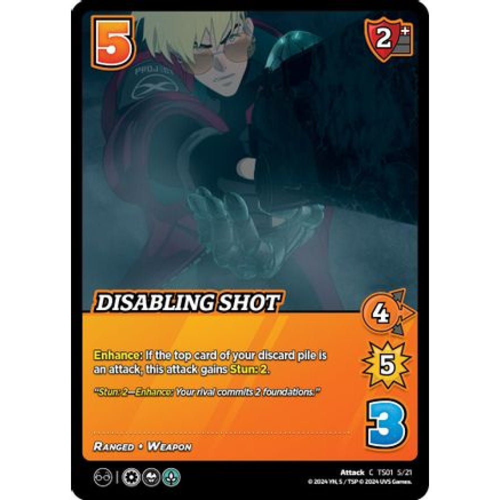 Disabling Shot, 5/21, C, UniVersus, Cowboy Bebop & Trigun Stampede