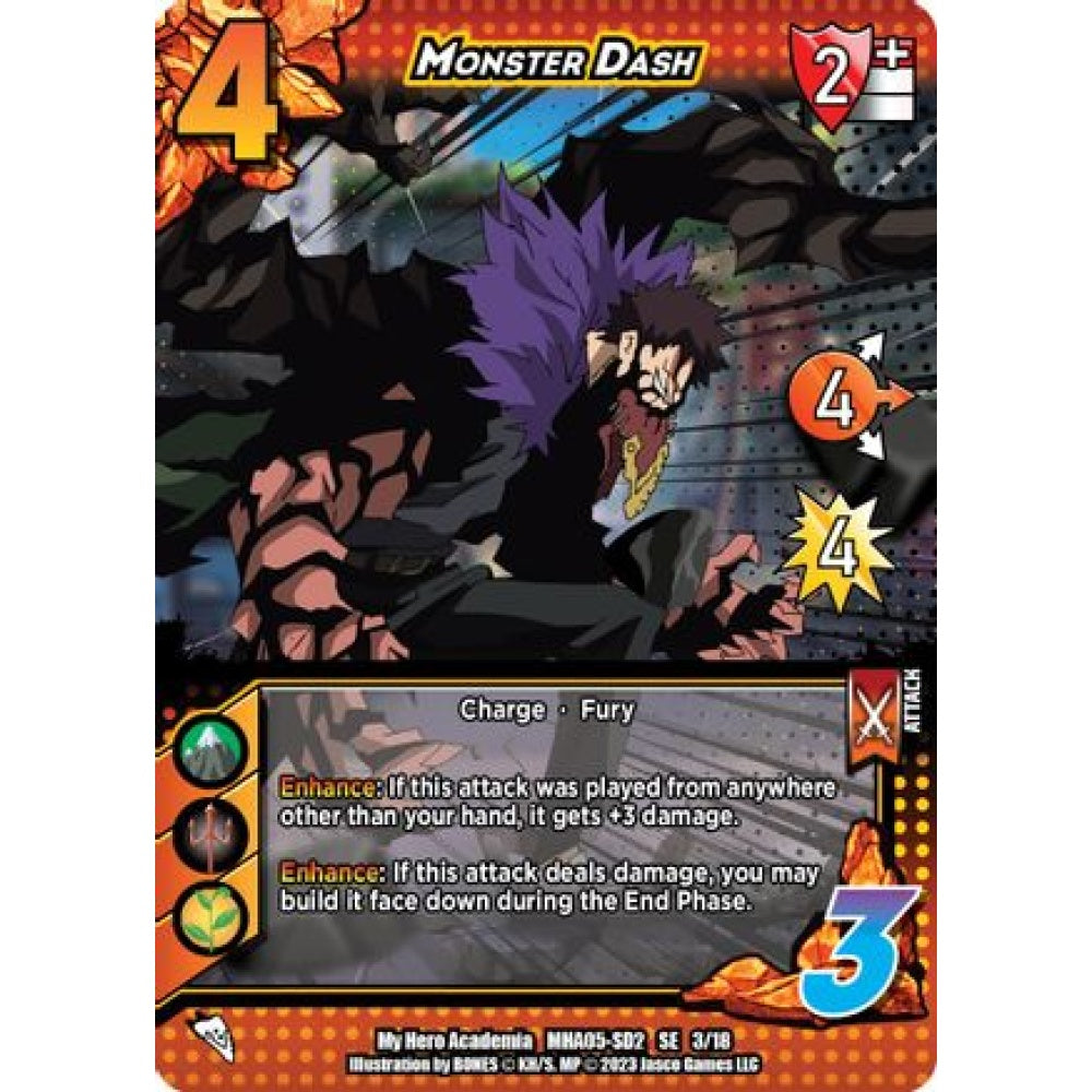 Monster Dash, 3/18, SE, UniVersus, MHA05 Undaunted Raid