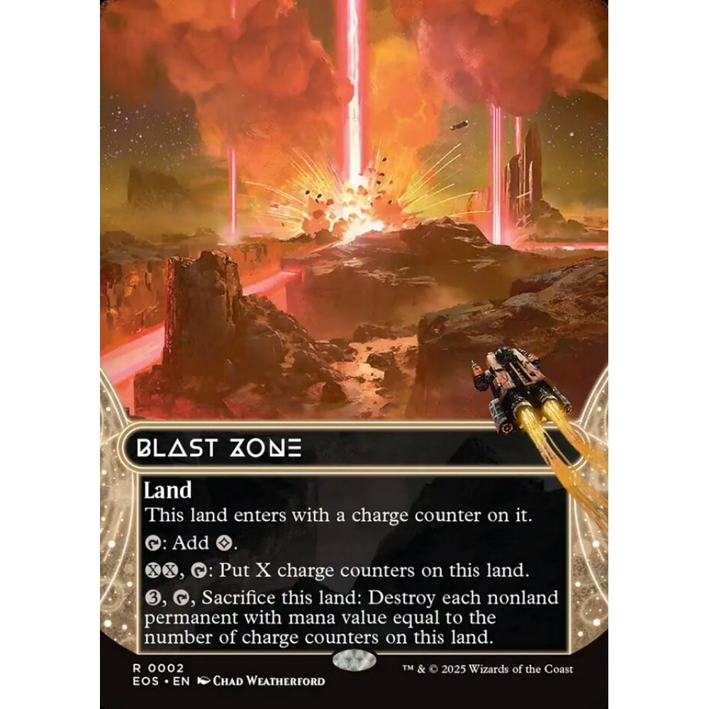 Blast Zone rare 2 Magic the Gathering Edge of Eternities: Stellar Sights