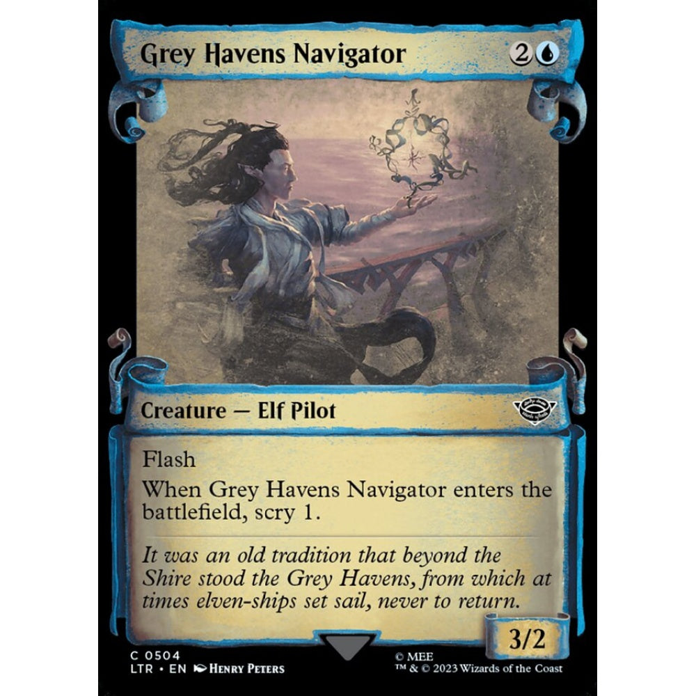 Grey Havens Navigator, common, 504, Magic the Gathering, The Lord of the Rings: Tales of Middle-earth
