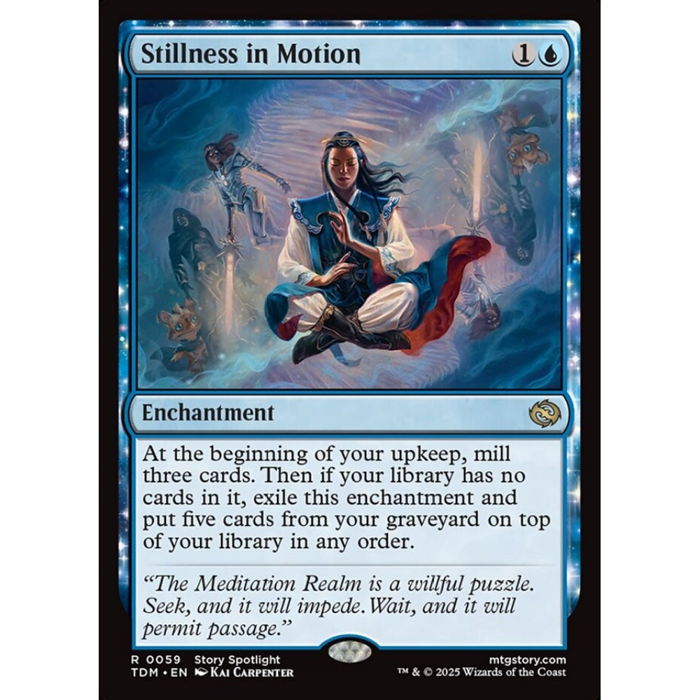 Stillness in Motion rare 59 Magic the Gathering Tarkir: Dragonstorm